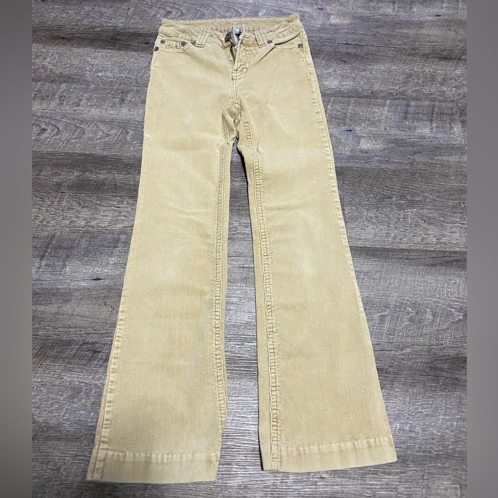 Suzy Jeans Tan Corduroy Flared Jeans